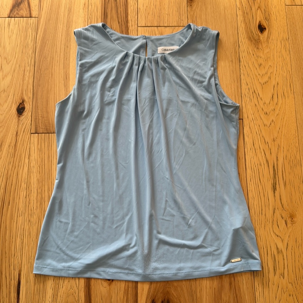 Blue Calvin Klein Shirt